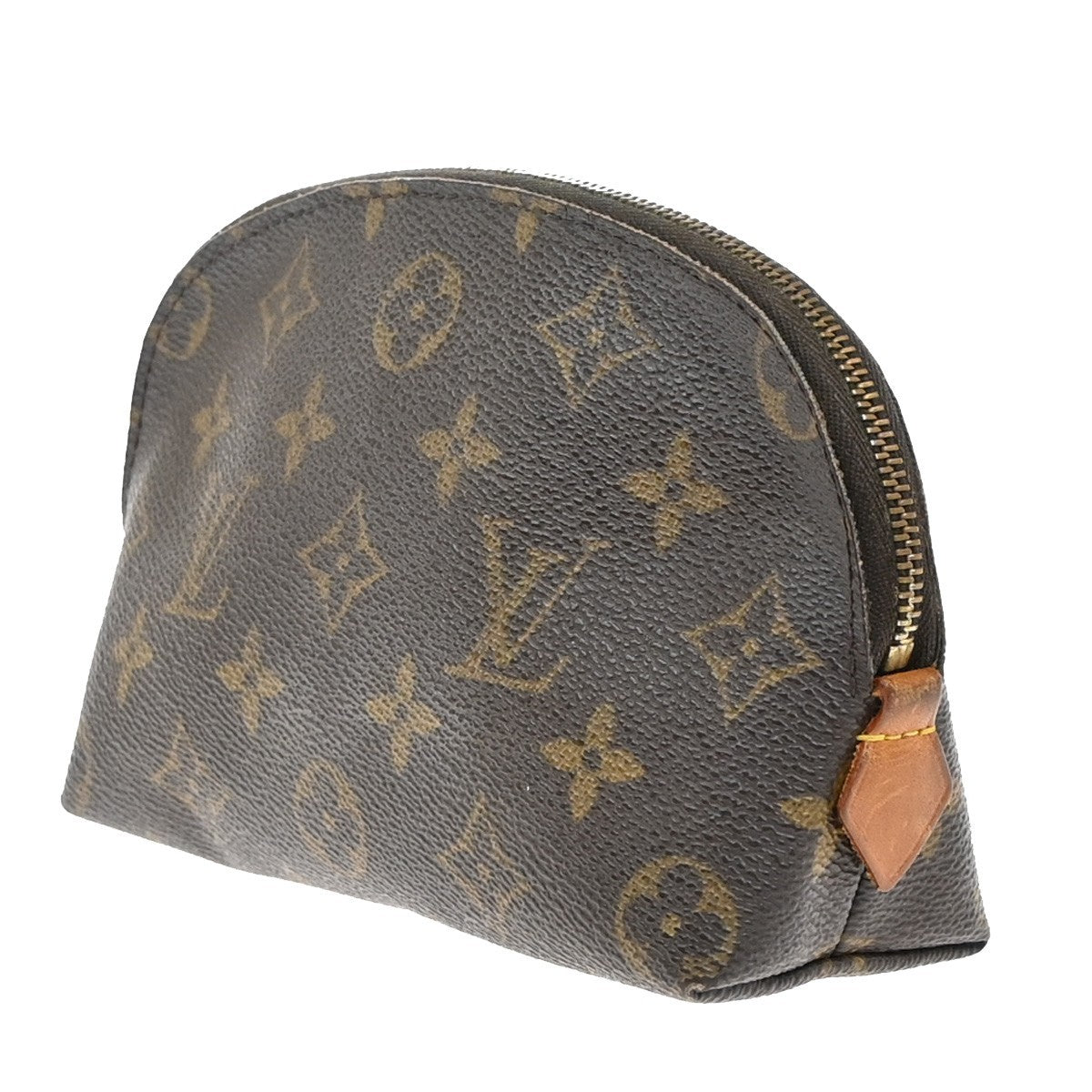 LOUIS VUITTON Pochette Cosmetic Pouch Bag Monogram Leather BN M47515 66EF909
