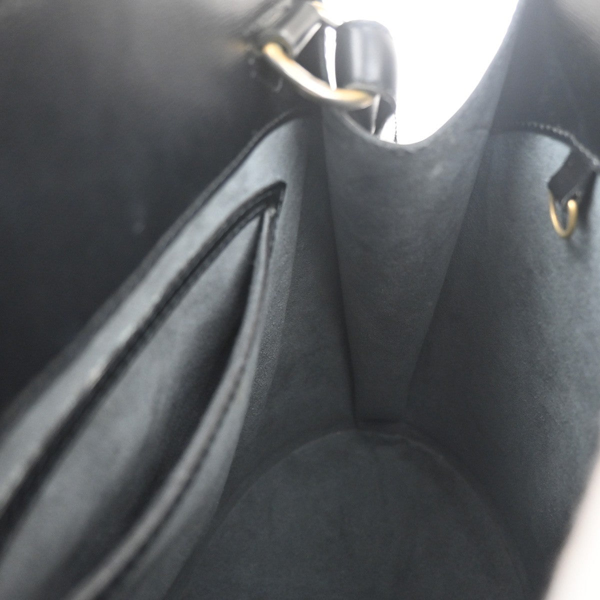 LOUIS VUITTON LV Cluny Shoulder Bag Epi Leather Black France M52252 77MA445