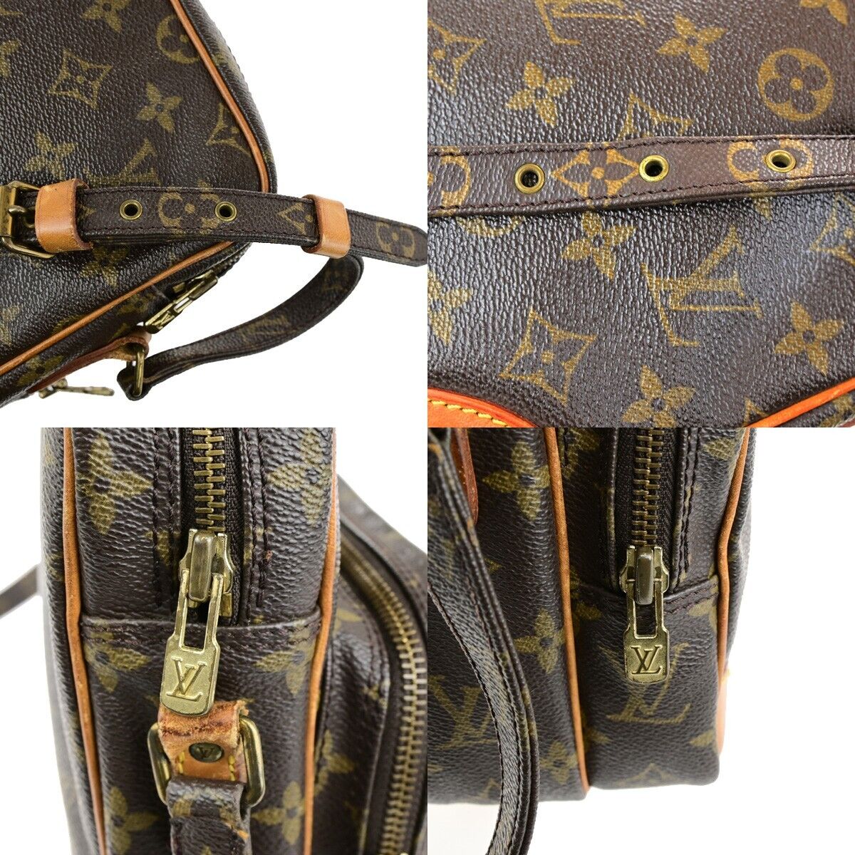 LOUIS VUITTON Amazon Crossbody Shoulder Bag Monogram Leather BN M45236 31ED406