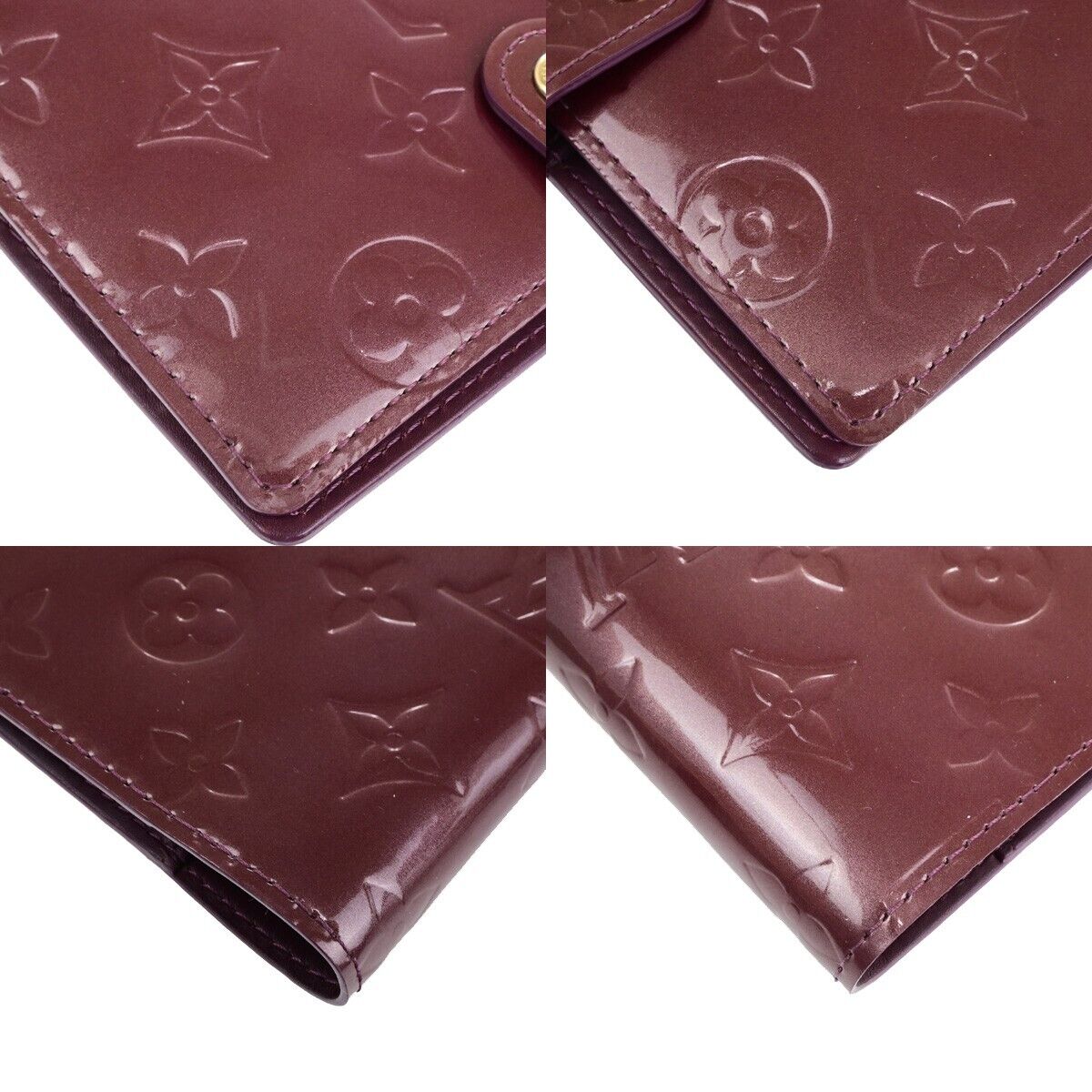 LOUIS VUITTON Agenda PM Day Planner Cover Monogram Vernis PE R21050 60FB243