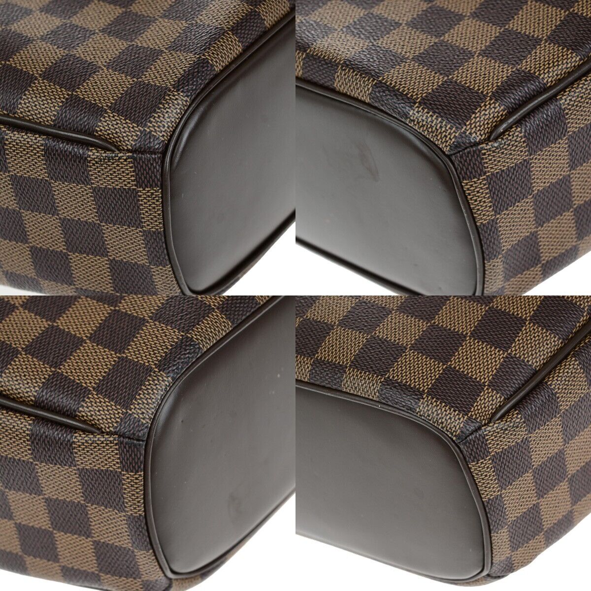 LOUIS VUITTON Sarria Horizontal Hand Bag Damier Ebene Leather BN N51282 93ED029