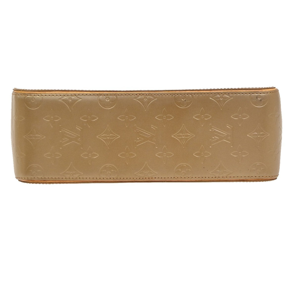 LOUIS VUITTON Shelton Hand Bag Monogram Mat Leather Gold France M55177 34KC917
