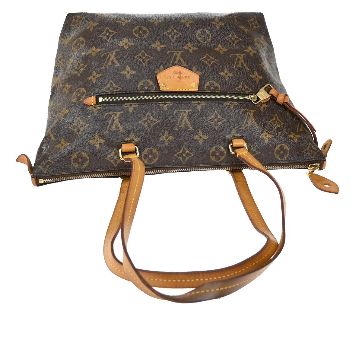 LOUIS VUITTON LV Iena PM Shoulder Bag Monogram Leather Brown M42268 84KB332