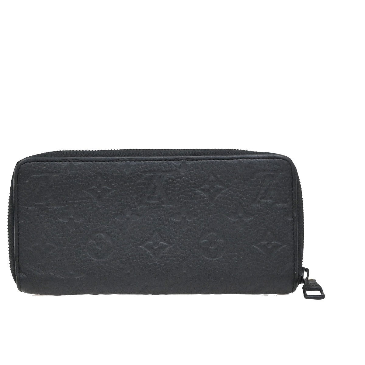 LOUIS VUITTON Zippy Wallet Long Wallet Monogram Empreinte Black M69047 83EG380