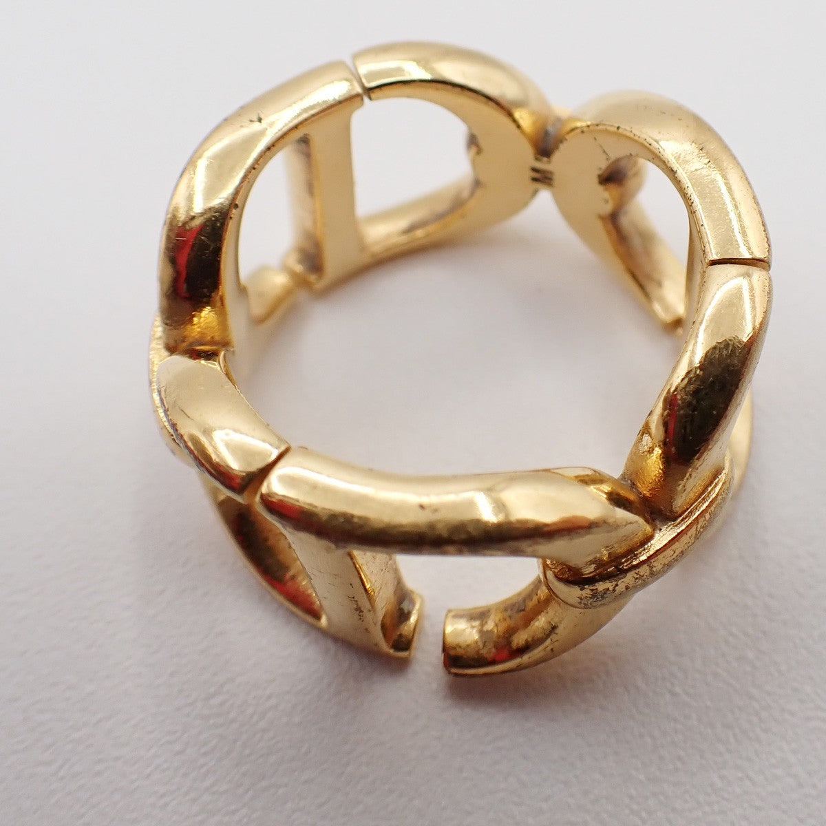 Dior CD Logo 30 Montaigne Ring Gold-Plated Accessory 02RF744