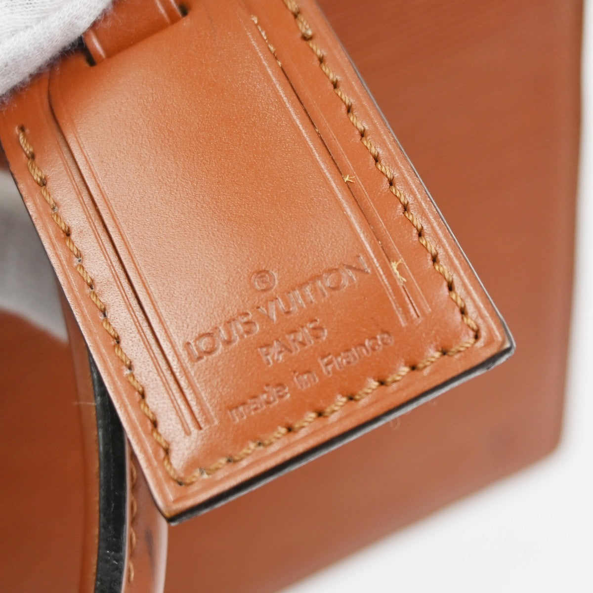 LOUIS VUITTON LV Logo Riviera Hand Bag Epi Leather Brown France M48183 88CA775
