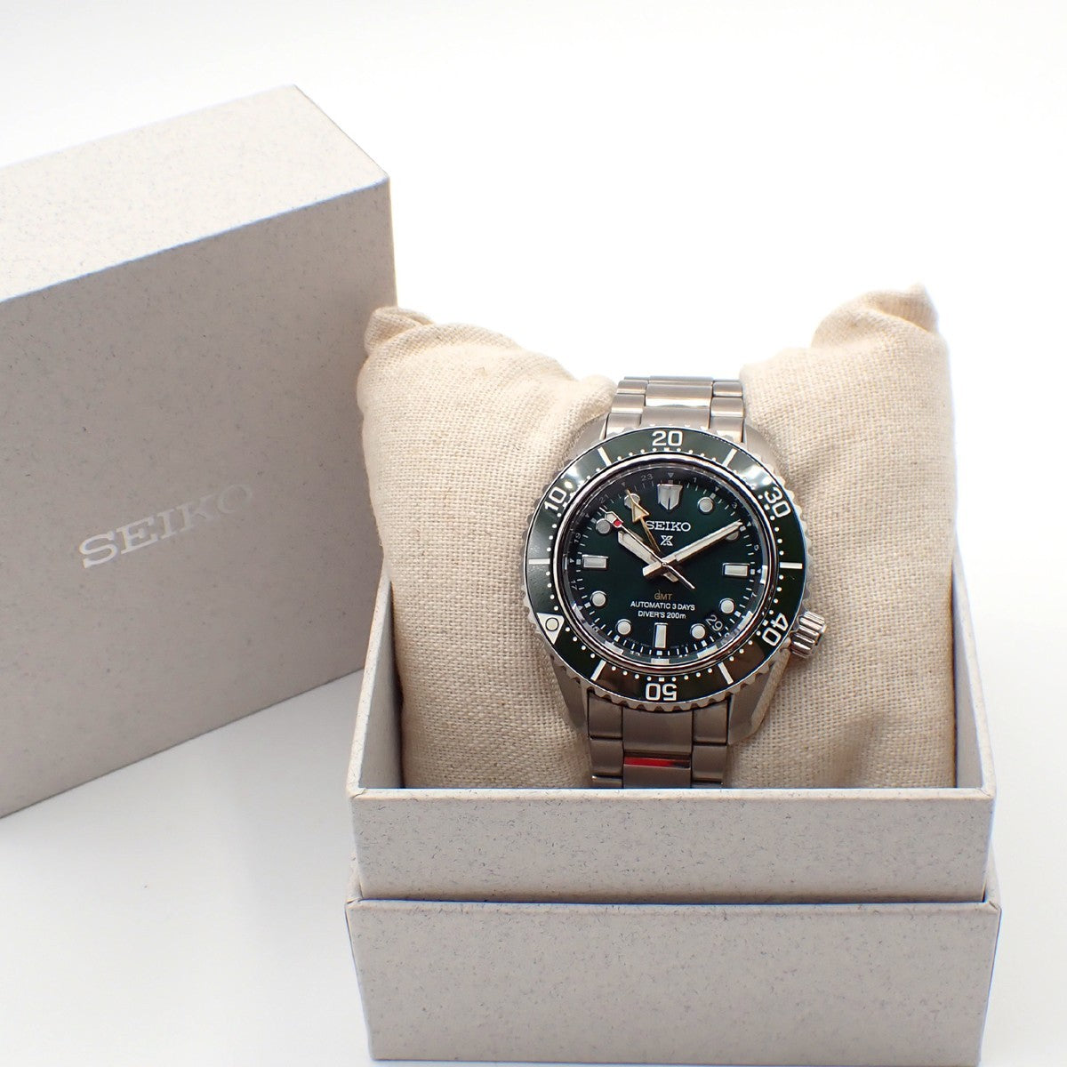 SEIKO Prospex SBEJ009/SPB381J1 Diver's Watch GMT 42mm Automatic SS 47LC571