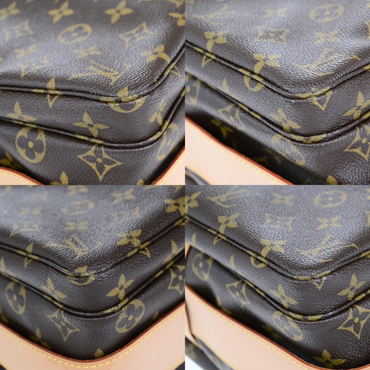 LOUIS VUITTON Naviglio Shoulder Bag Monogram Leather BN France M50205 683RK654