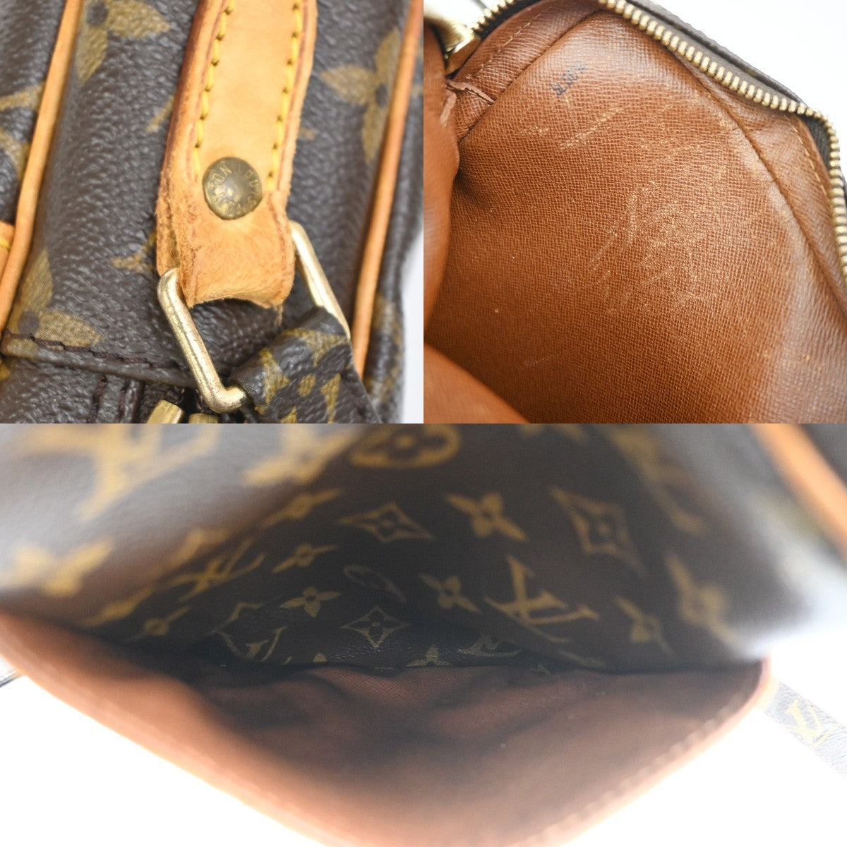 LOUIS VUITTON Amazon Crossbody Shoulder Bag Monogram Leather BN M45236 60PA080