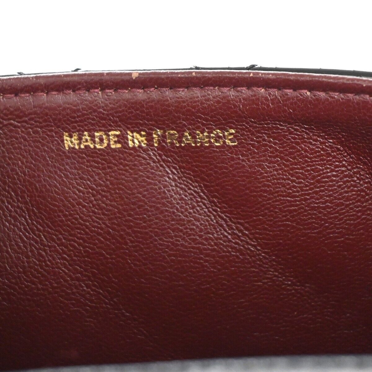 CHANEL CC Mini Matelasse Chain Shoulder Bag Patent Leather Black GHW 332RJ334