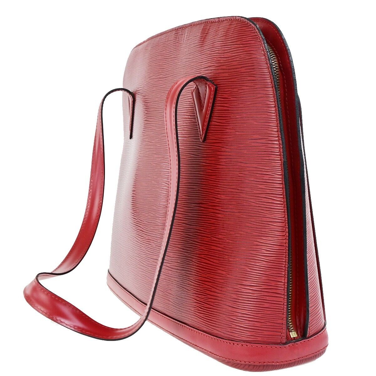 LOUIS VUITTON LV Lussac Shoulder Bag Epi Leather Red France M52287 35EC930