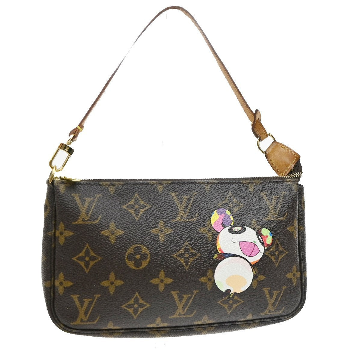 LOUIS VUITTON Murakami Pochette Accessoires Monogram Panda M51981 631RQ068