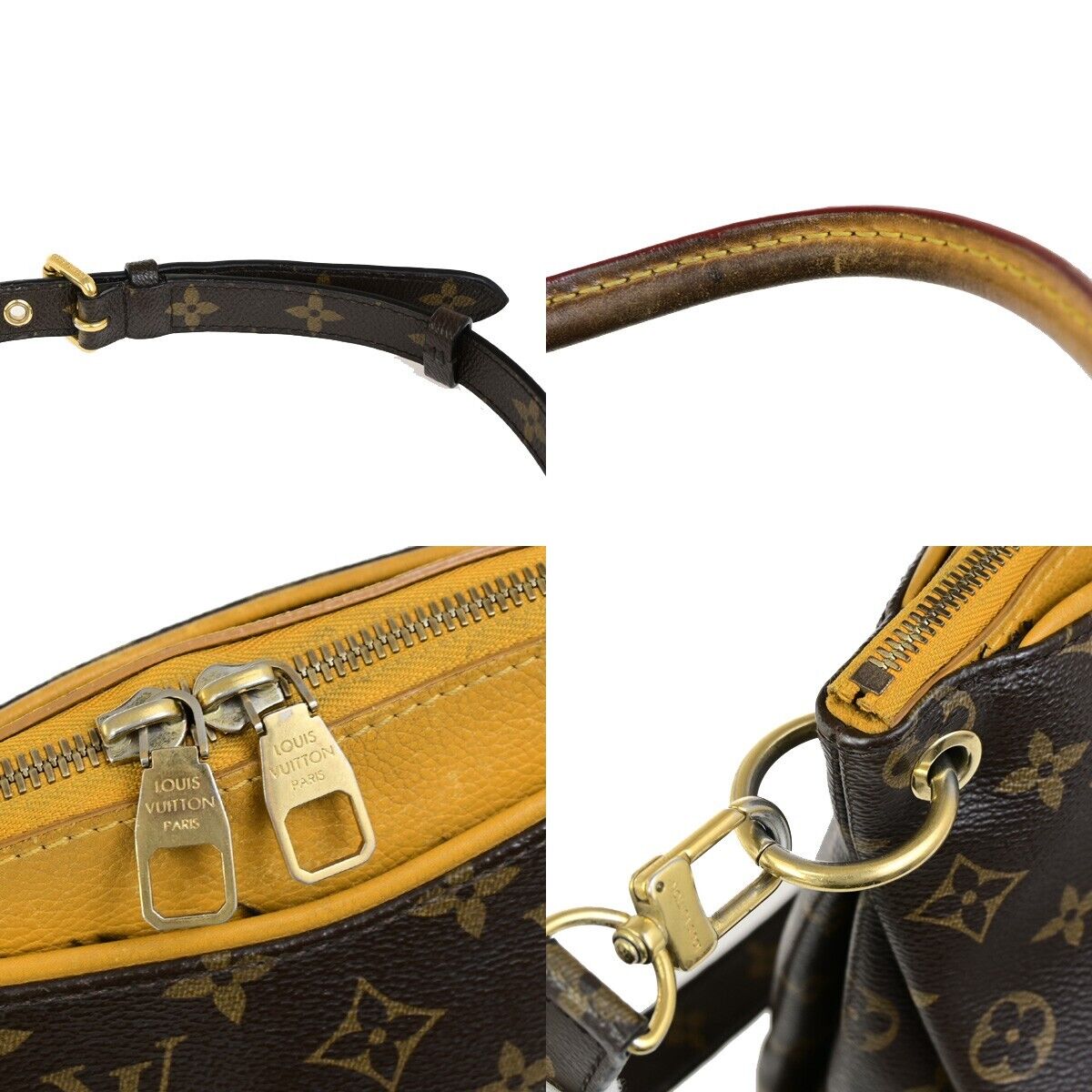 LOUIS VUITTON Pallas 2Way Shoulder Hand Bag Monogram Leather SN M40929 25FB259