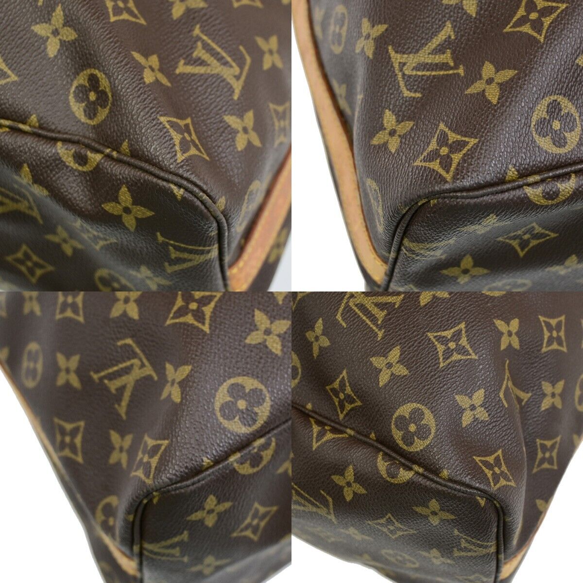 LOUIS VUITTON Flanerie 50 Shoulder Bag Monogram Leather Brown M51116 82EE099