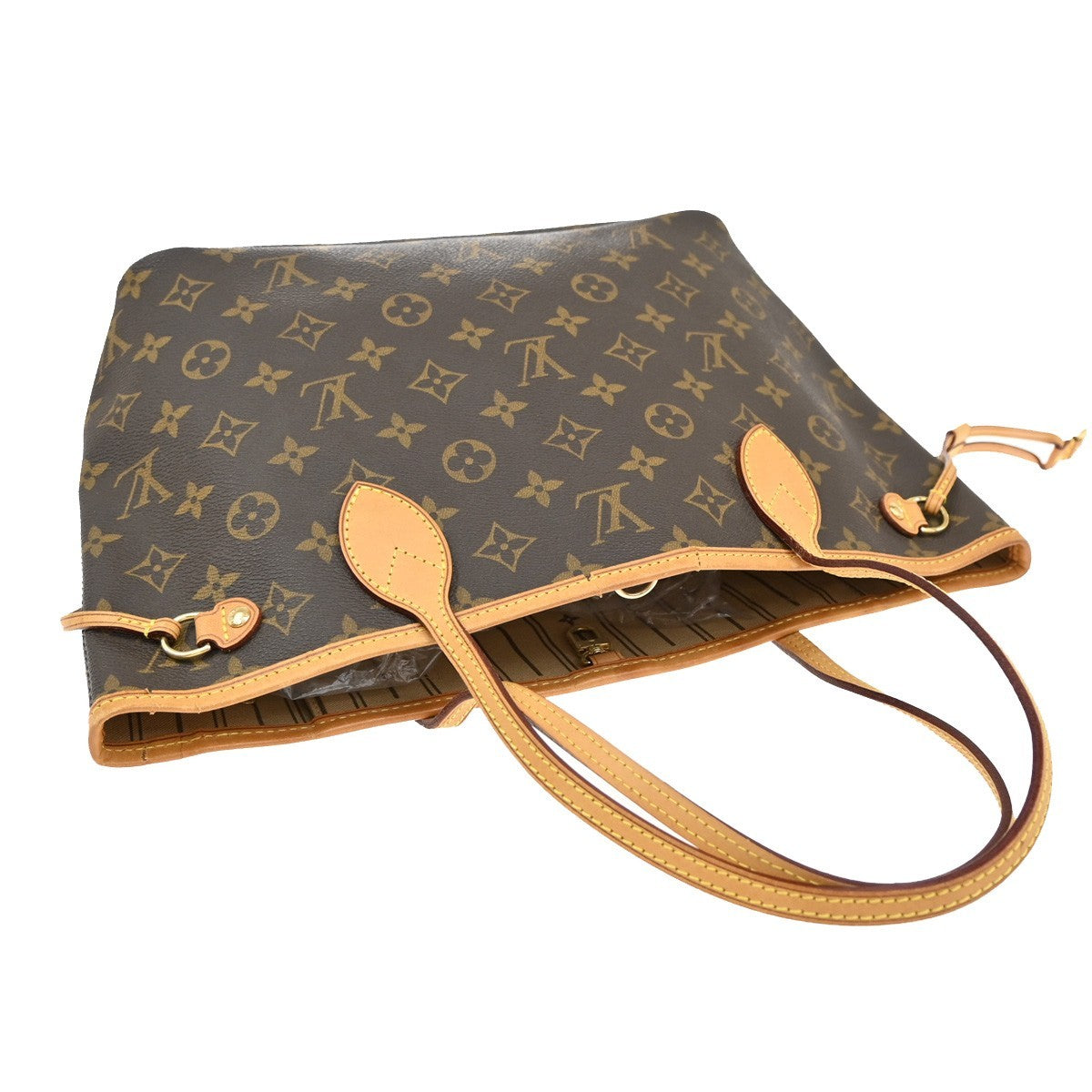 LOUIS VUITTON Neverfull PM Shoulder Tote Bag Monogram Leather BN M40155 50EF814