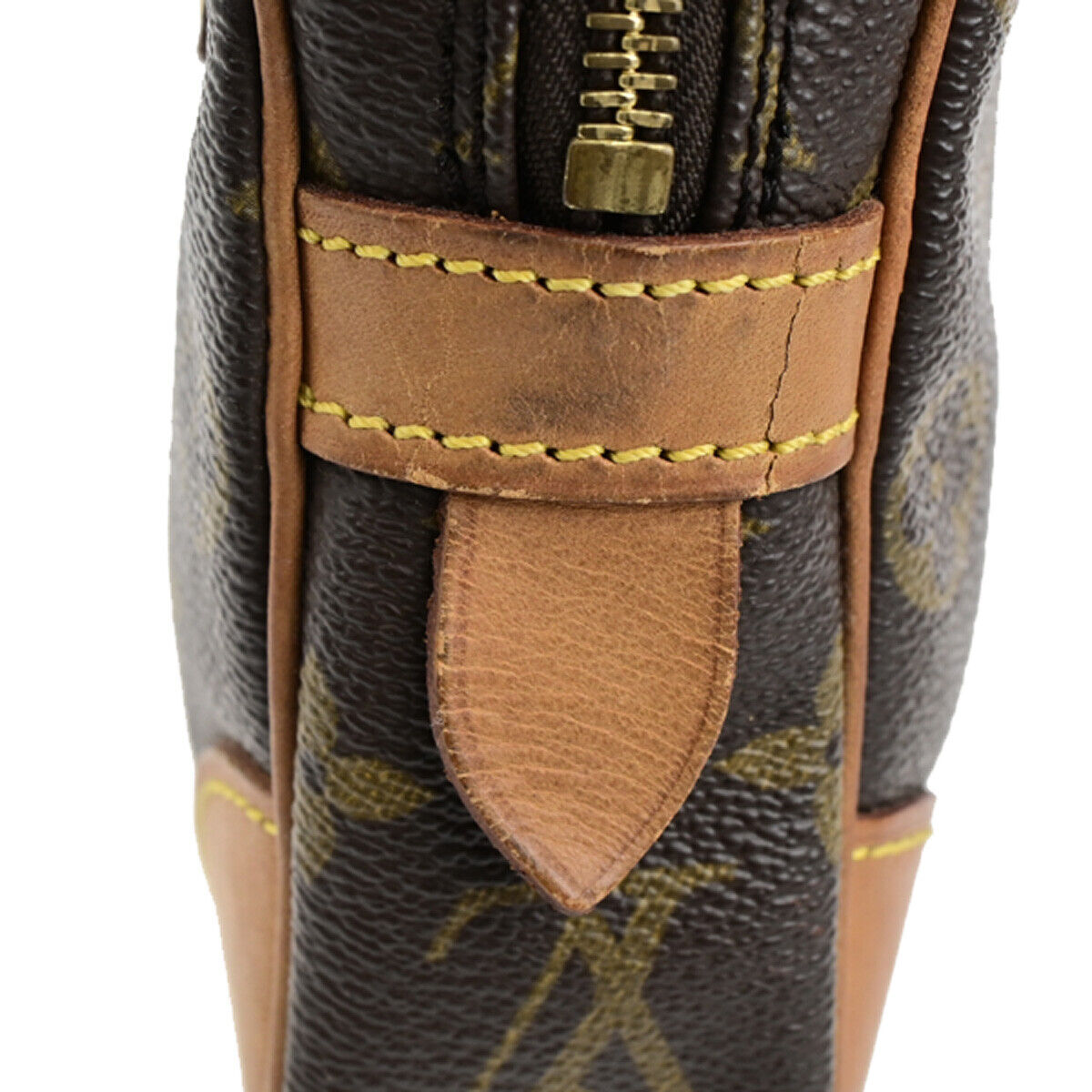 LOUIS VUITTON Marly Dragonne GM Clutch Hand Bag Monogram Brown M51825 36SJ489