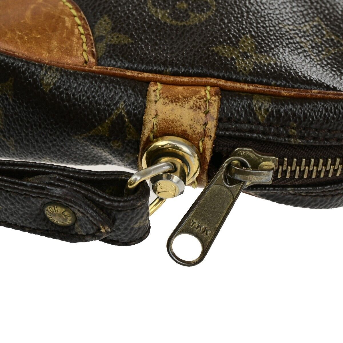 LOUIS VUITTON Marly Dragonne PM Clutch Hand Bag Monogram Leather M51827 68FA722
