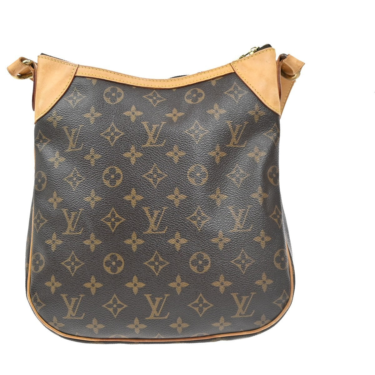 LOUIS VUITTON Odeon PM Shoulder Bag Monogram Leather Brown Spain M56390 22MA158