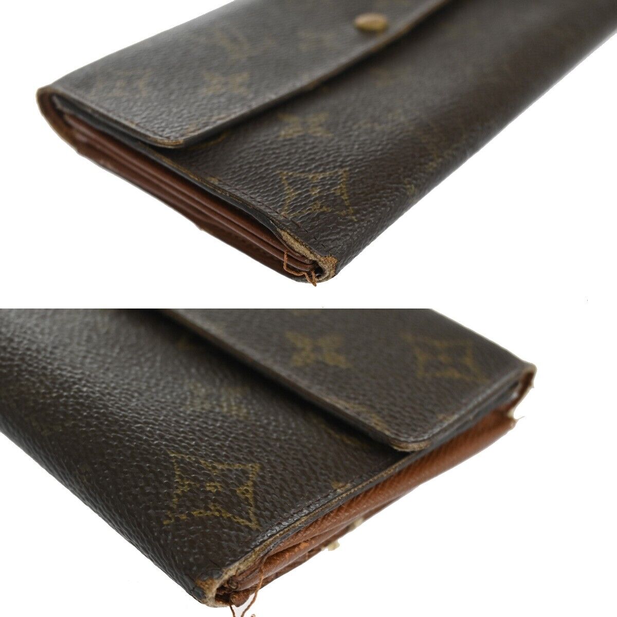 LOUIS VUITTON 6 Set Long Wallet Key Case Monogram Epi Taiga Leather 04GA631