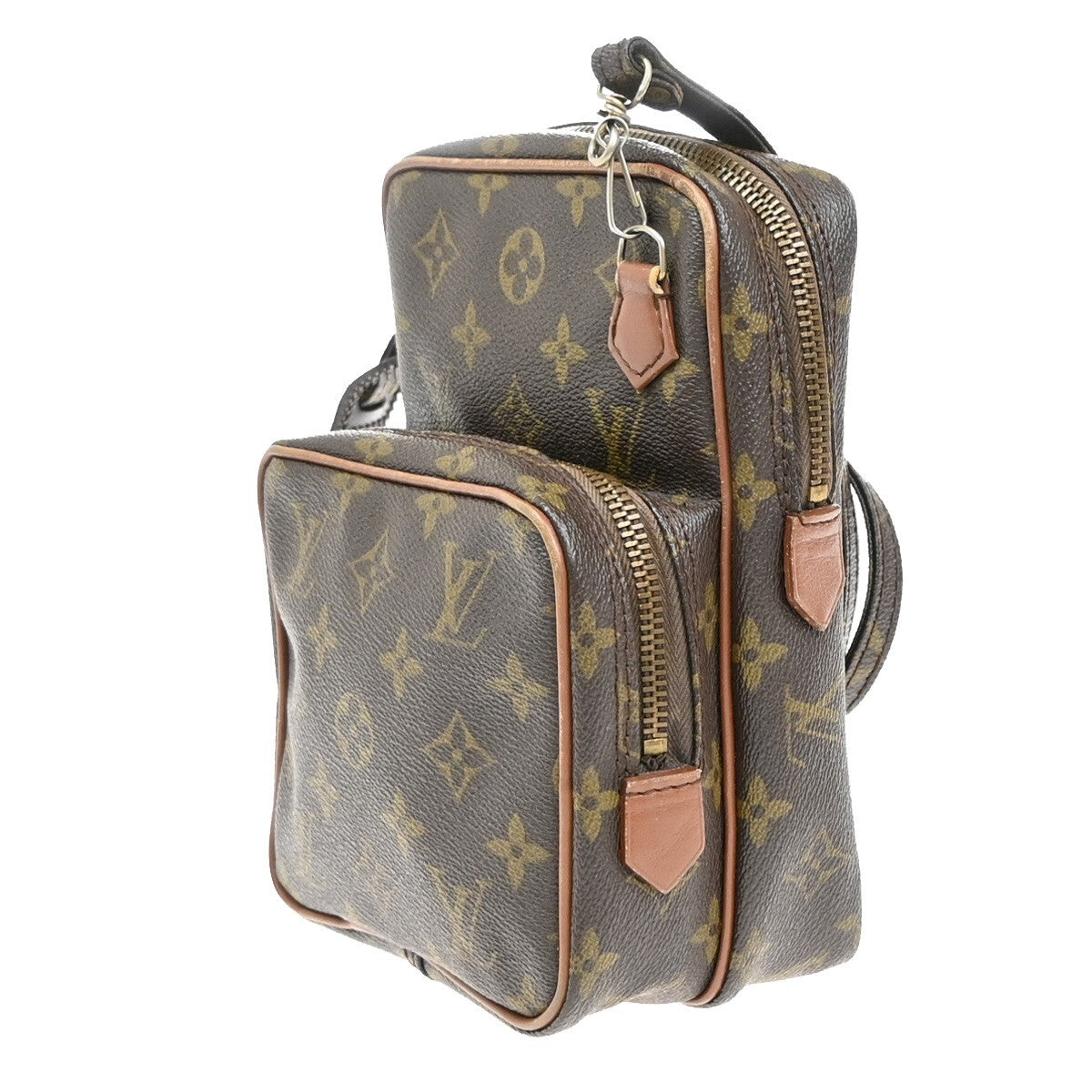 LOUIS VUITTON Mini Amazon Shoulder Bag Monogram Leather Brown M45238 36EE307