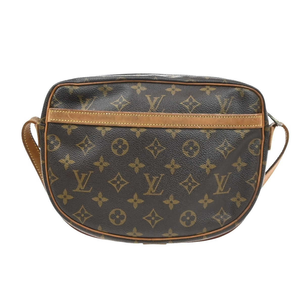 LOUIS VUITTON Jeune Fille MM Shoulder Bag Monogram Leather Brown M51226 32SA151