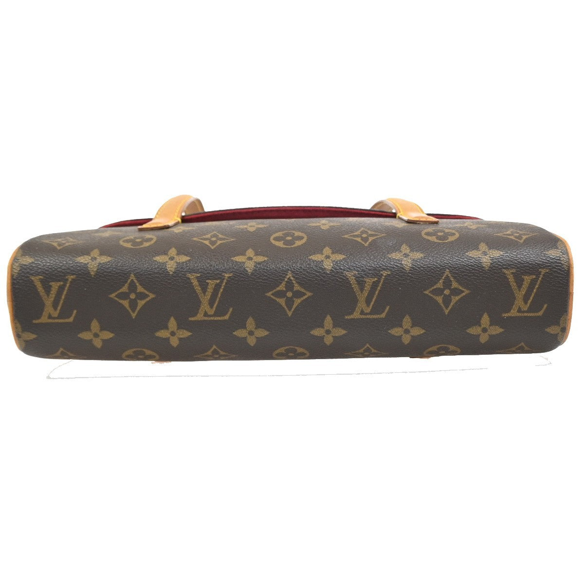 LOUIS VUITTON Sonatine Hand Bag Monogram Leather Brown France M51902 18YH936