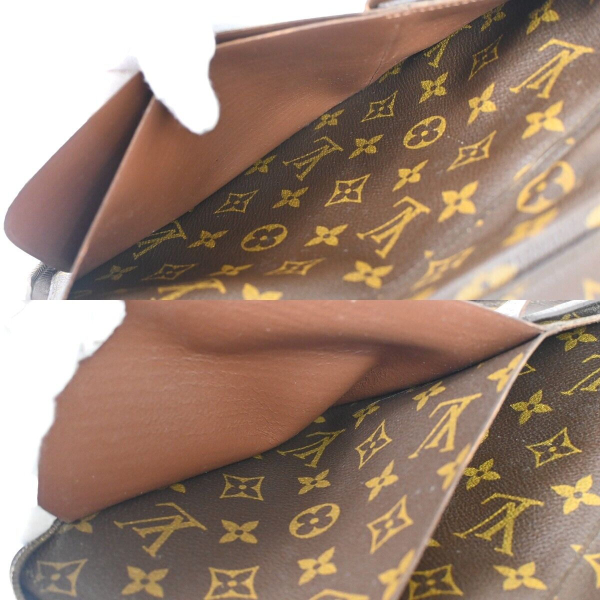 LOUIS VUITTON Poche Escapade Bifold Wallet Monogram Leather BN M60113 70GA364