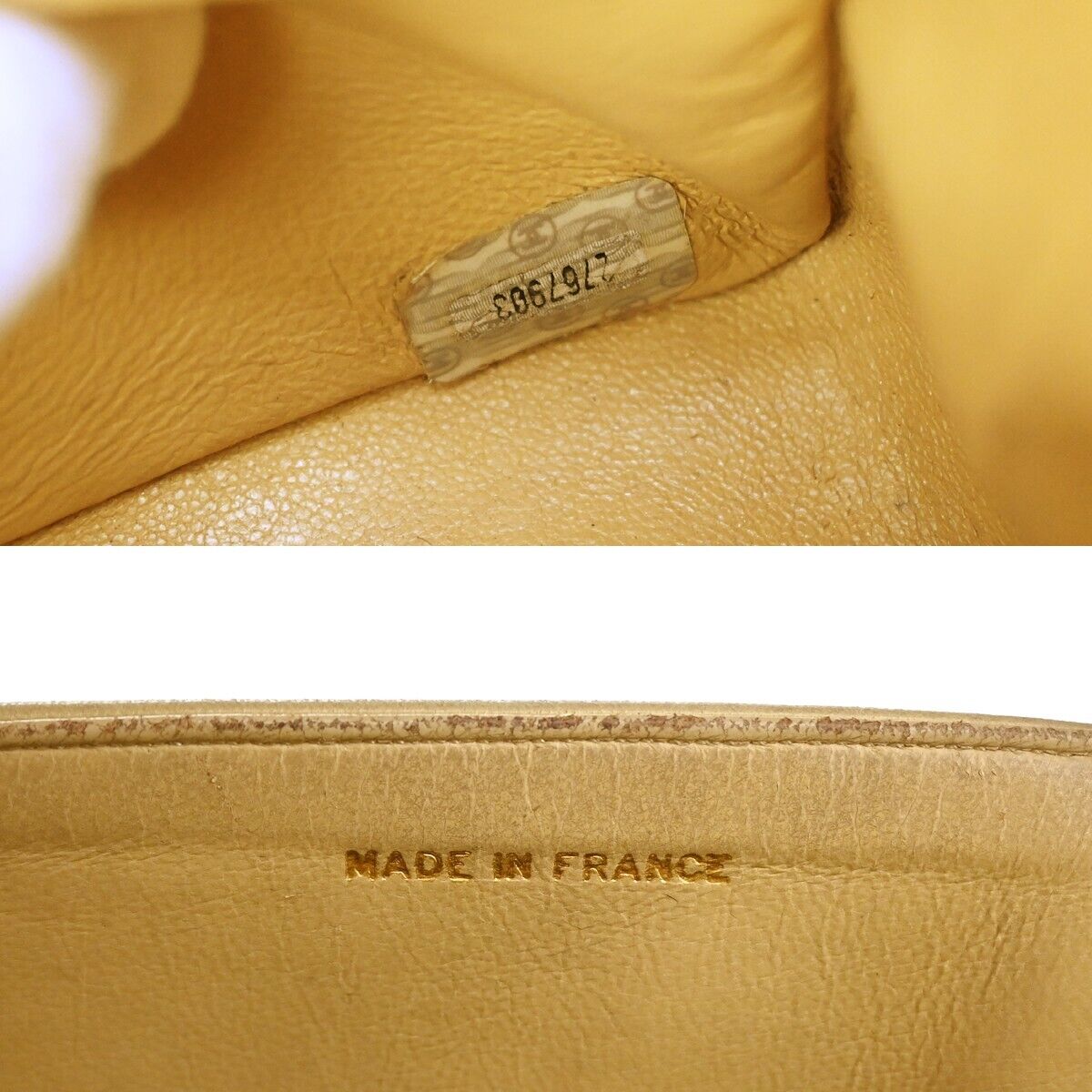 CHANEL CC Double Flap Paris Matelasse 23 Chain Shoulder Bag Leather BE 361RH385