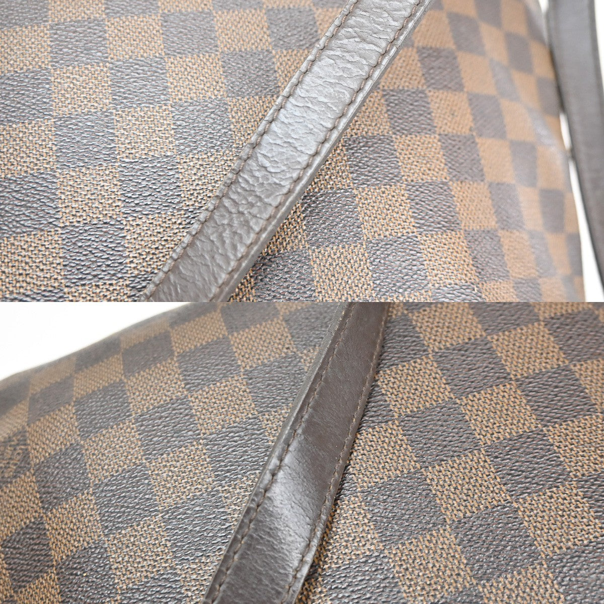 LOUIS VUITTON Bloomsbury PM Shoulder Bag Damier Leather Brown N42251 86CA932