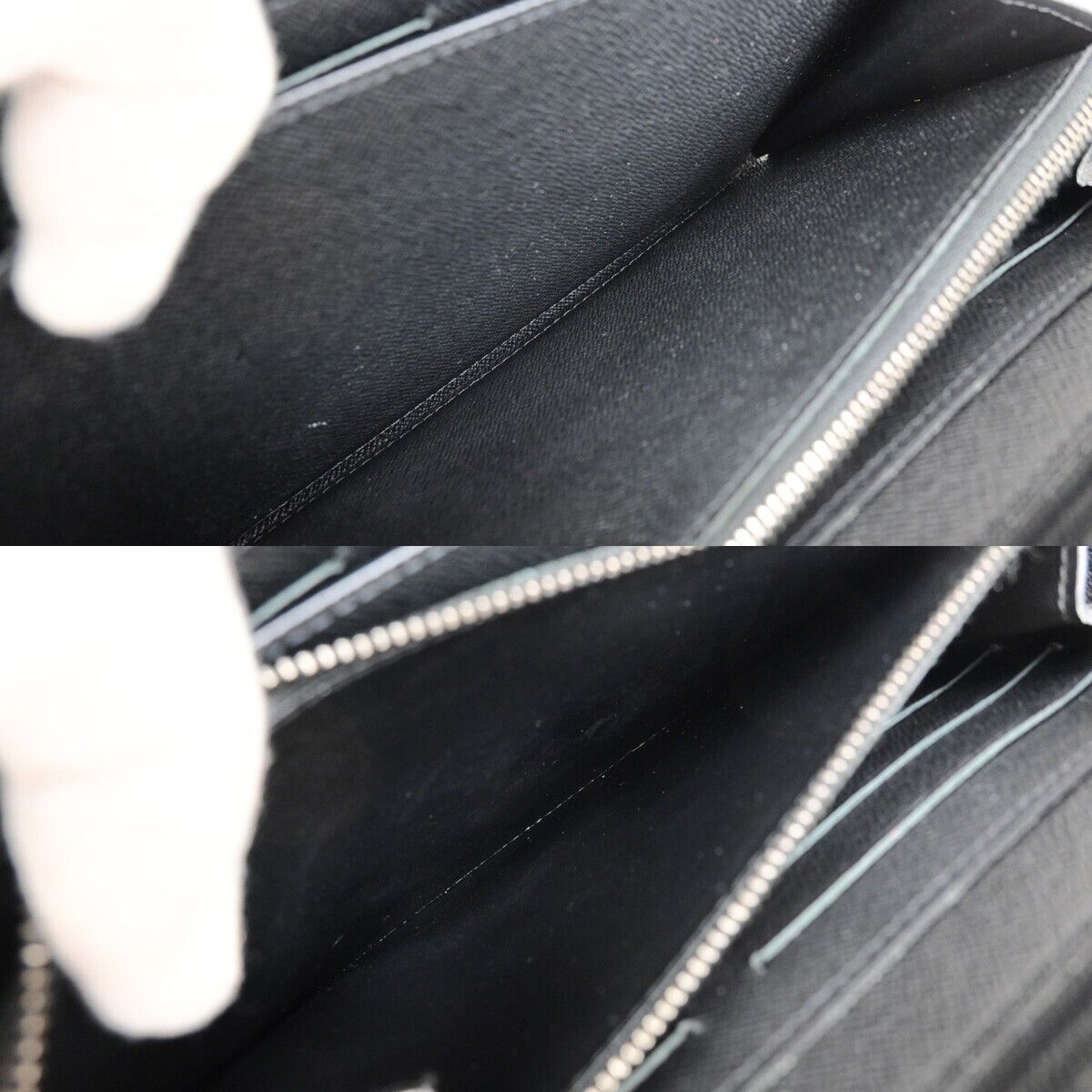 LOUIS VUITTON Zippy XL Long Bifold Wallet Monogram Eclipse BK M61698 96EC529