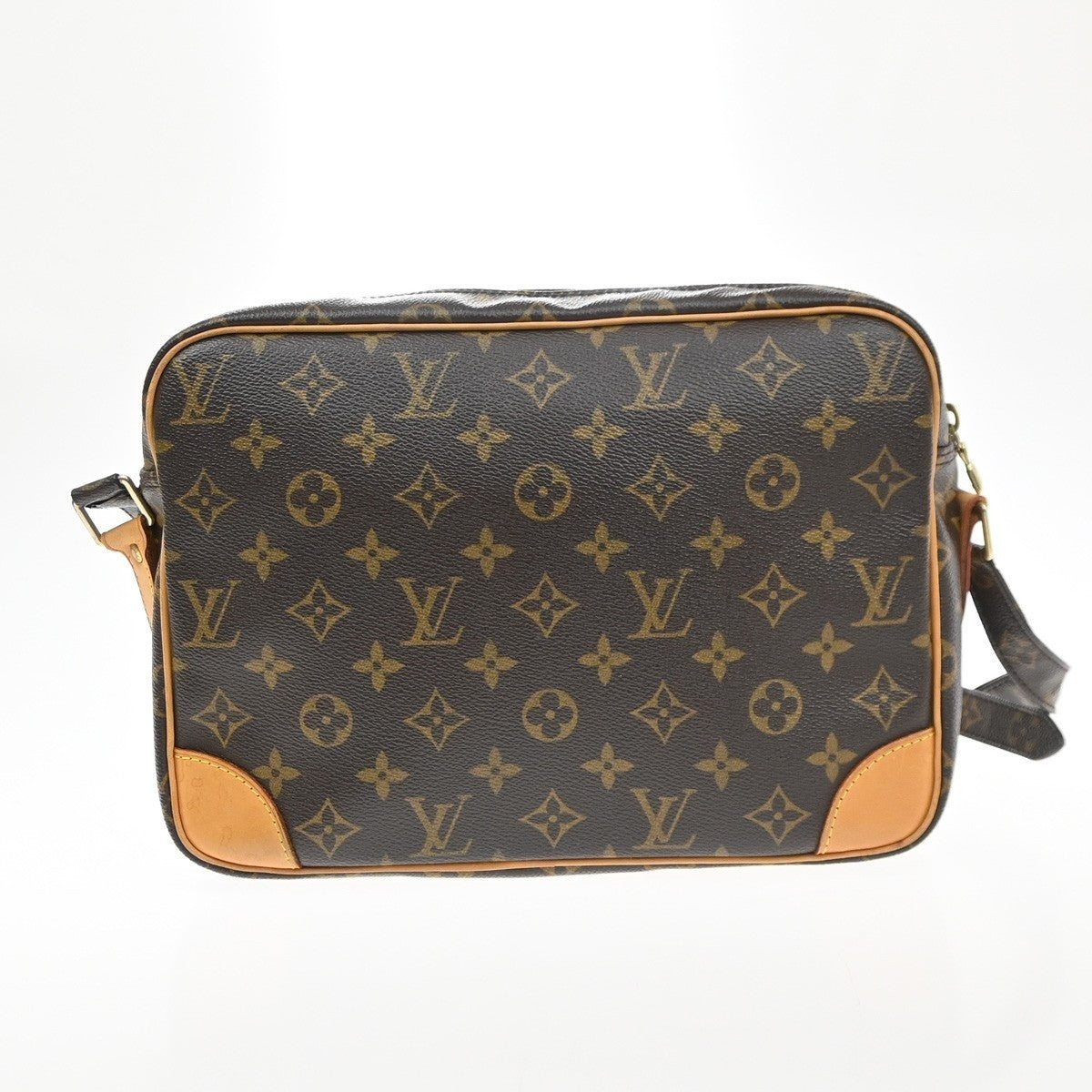 LOUIS VUITTON Nile Crossbody Shoulder Bag Monogram Leather Brown M45244 95SA137