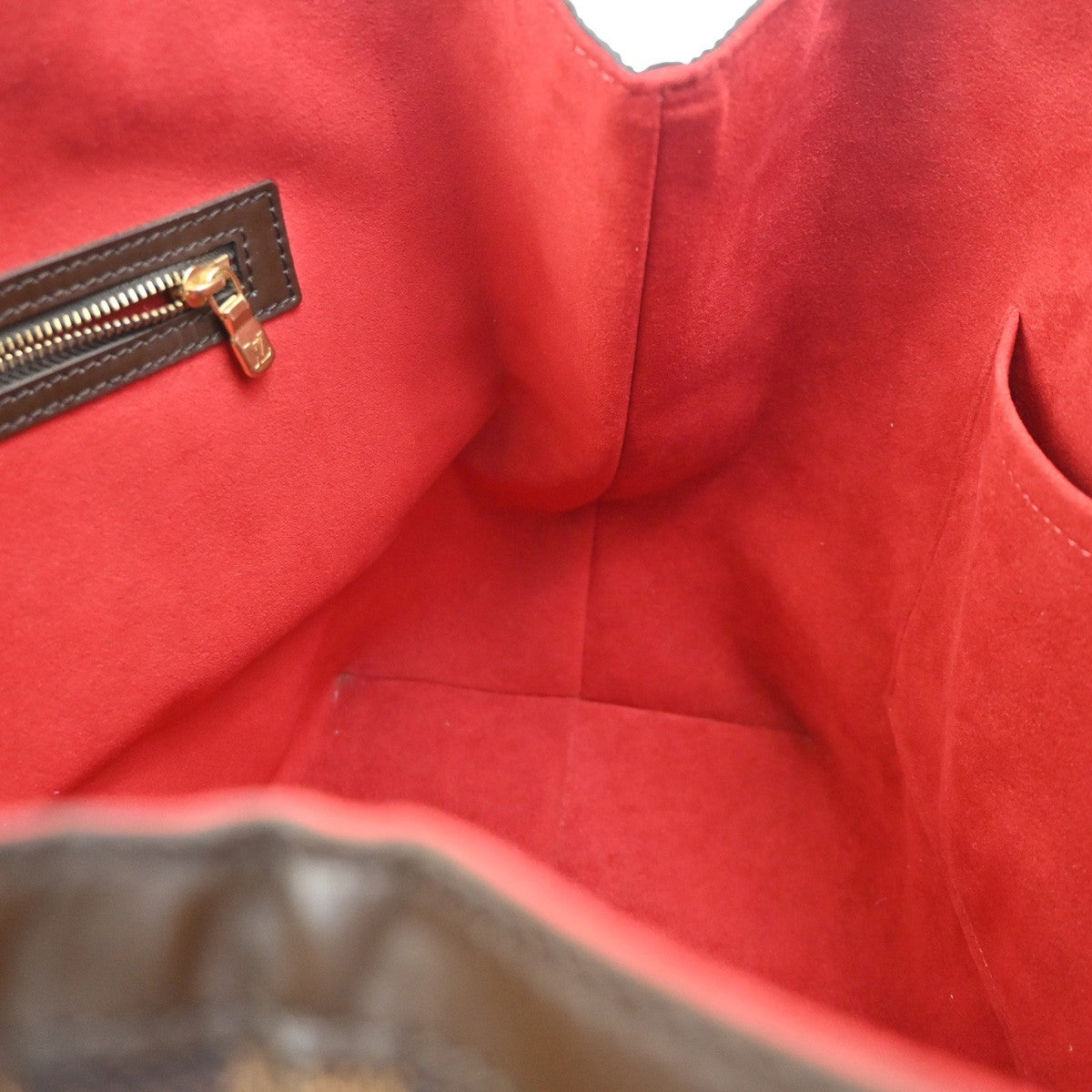 LOUIS VUITLOUIS VUITTON Hampstead MM Shoulder Bag Damer Leather N51204 11YH915