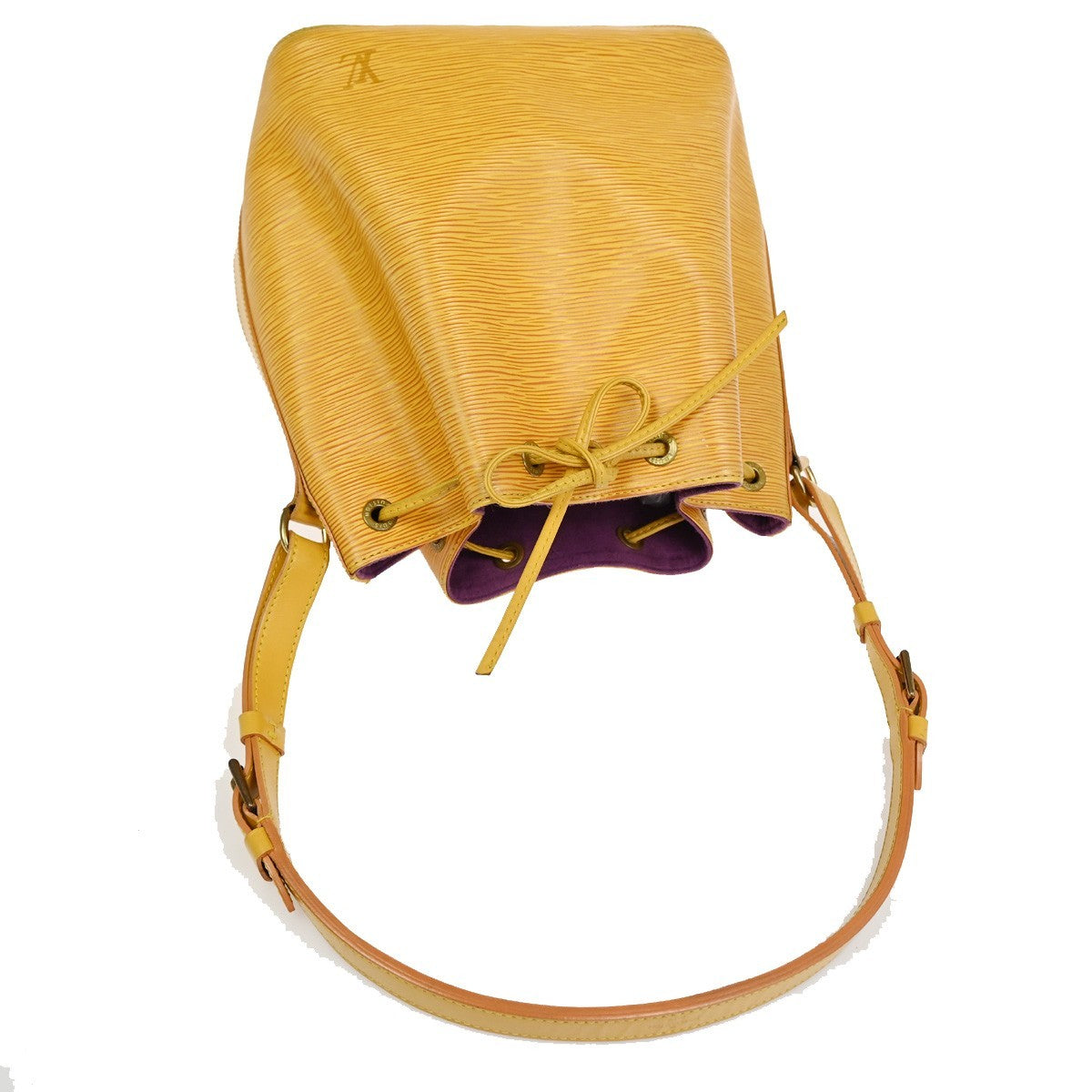 LOUIS VUITTON Petit Noe Drawstring Shoulder Bag Epi Leather YW M44107 80TA576