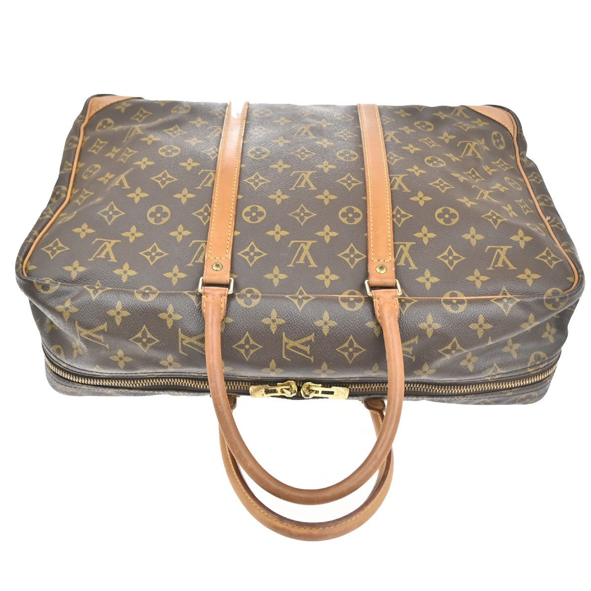 LOUIS VUITTON Sirius 45 Travel Hand Bag Monogram Leather Brown M41408 33CA805