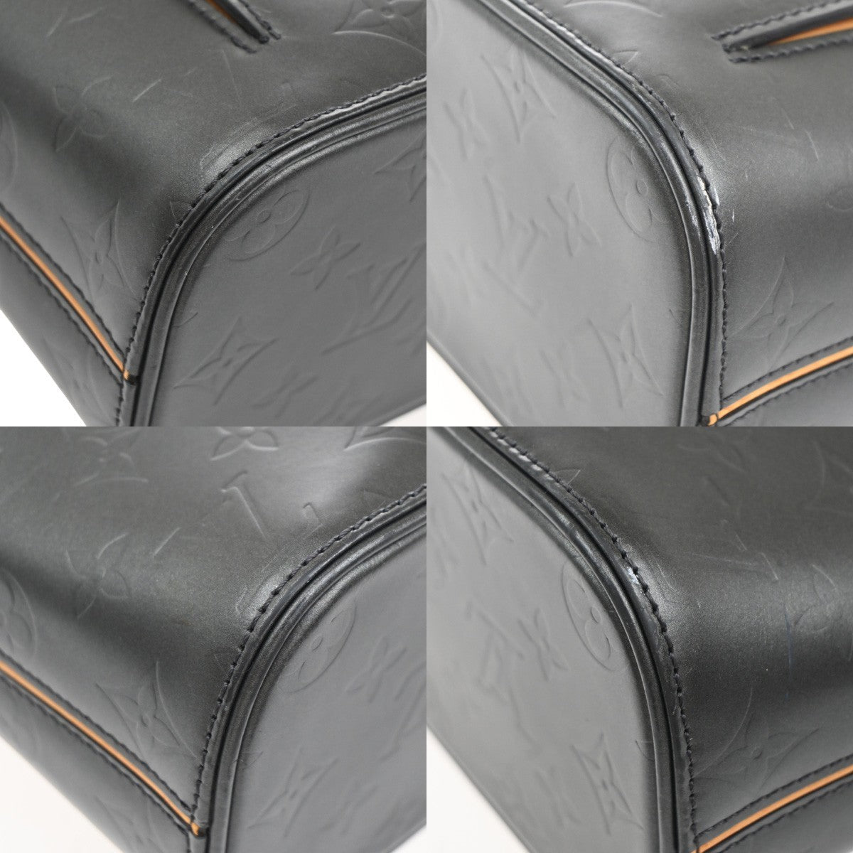 LOUIS VUITTON Wilwood Shoulder Bag Monogram mat Leather Black M55102 16KB557