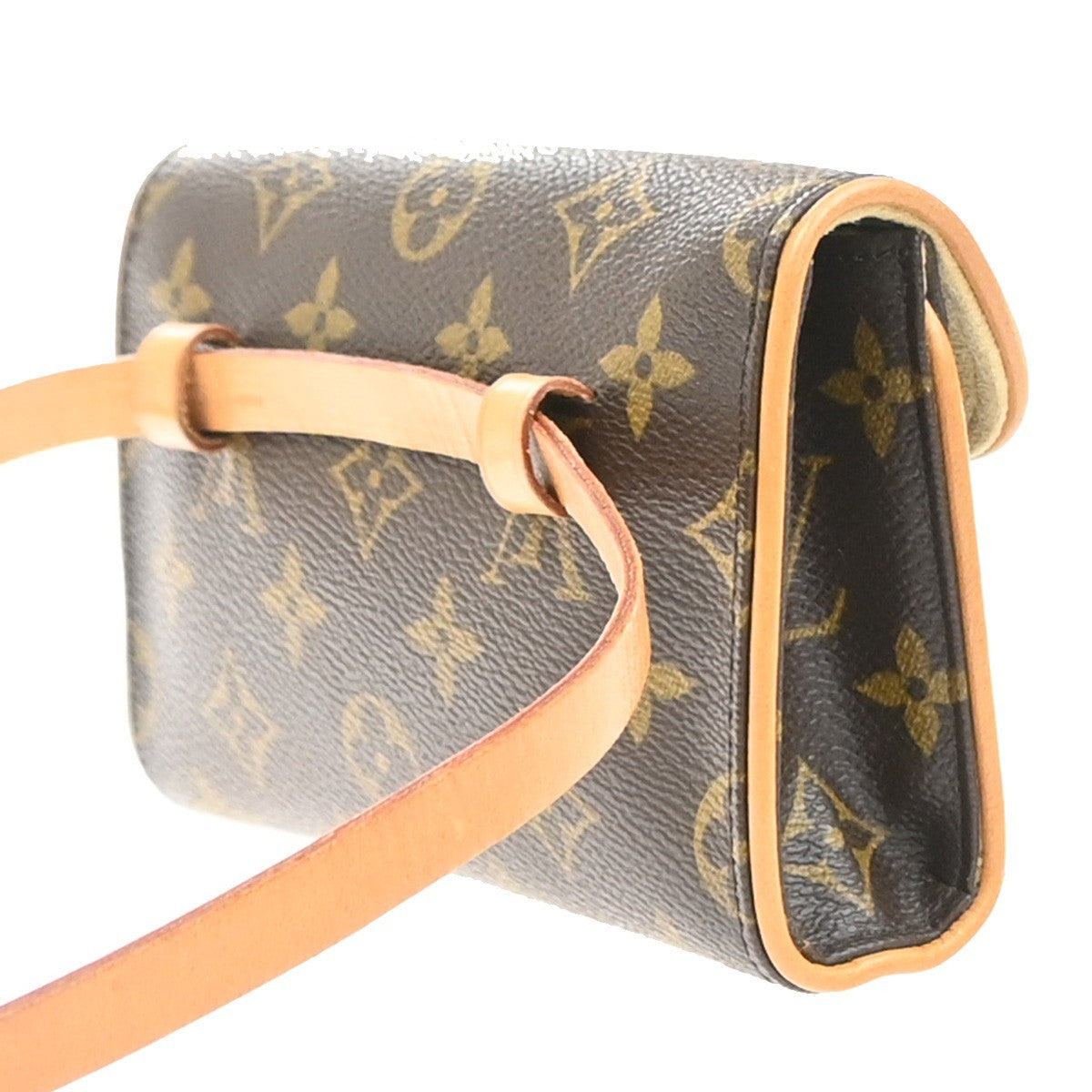 LOUIS VUITTON Pochette Florentine Bum Bag #S Monogram Leather BN M51855 74MA569