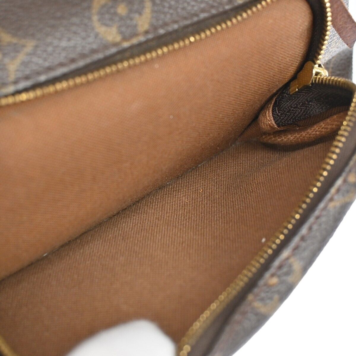 LOUIS VUITTON Montsouris MM Backpack Bag Monogram Leather Brown M51136 79FA413
