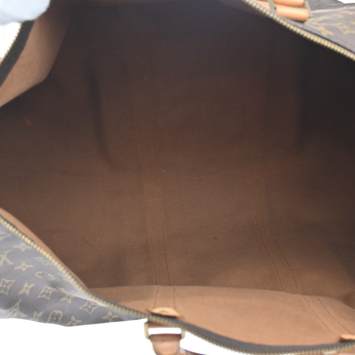 LOUIS VUITTON Keepall 60 Travel Hand Bag Monogram Leather Brown M41422 97CA434