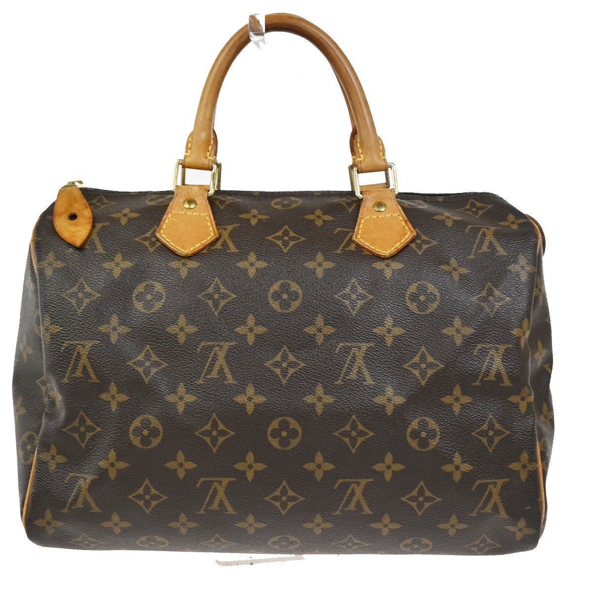 LOUIS VUITTON Speedy 30 Travel Hand Bag Monogram Leather Brown M41526 15CA900