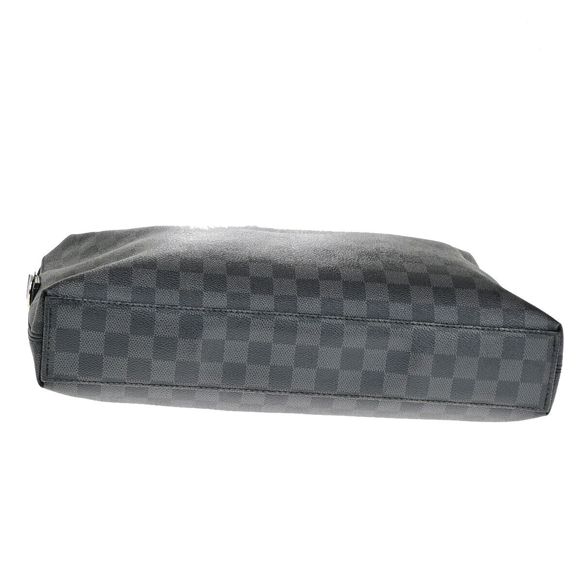LOUIS VUITTON PDJ Hand Bag Damier Graphite Leather Black France N48224 18YE882