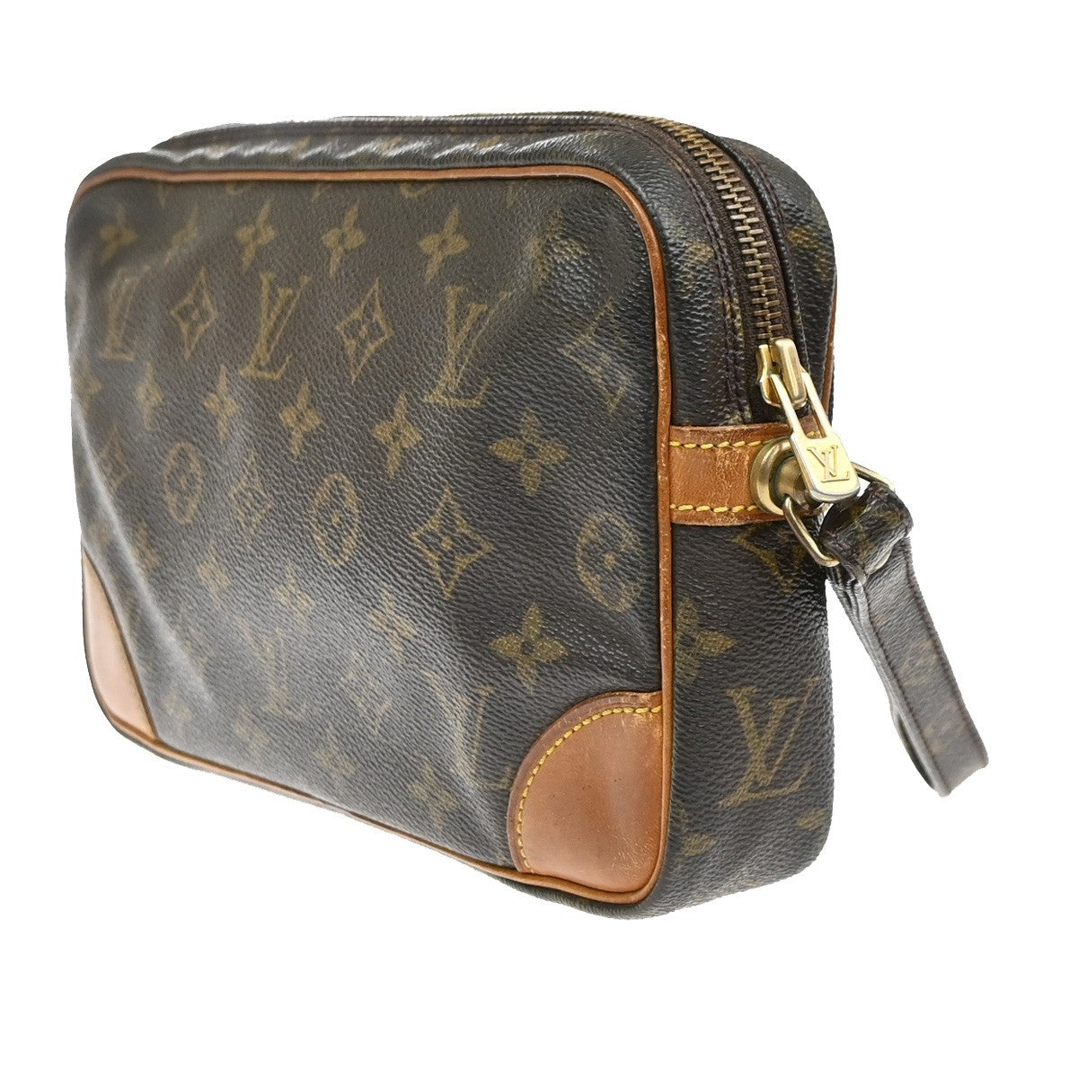 LOUIS VUITTON Marly Dragonne GM Clutch Hand Bag Monogram Brown M51825 60SA022