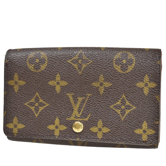 LOUIS VUITTON Porte Monnaie Billets Tresor Bifold Wallet Monogram M61730 04YB791