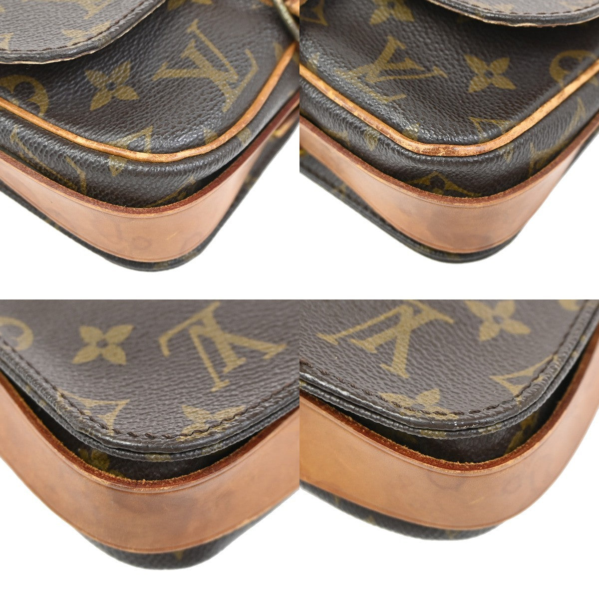 LOUIS VUITTON Mini Cartouchiere Shoulder Bag Monogram Leather BN M51254 31YH964
