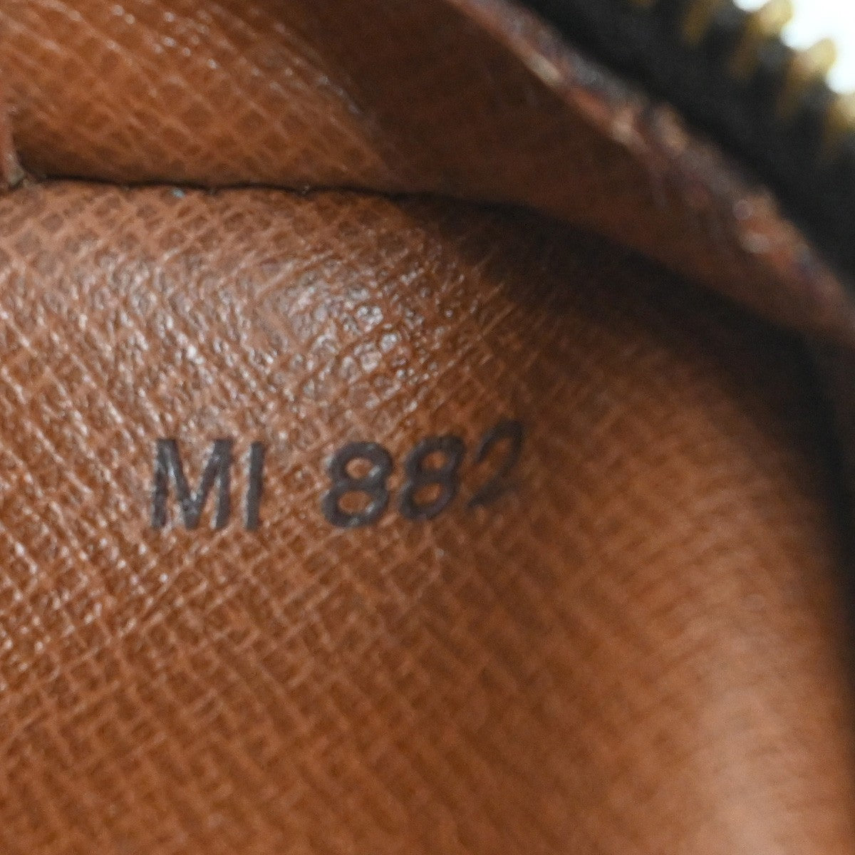 LOUIS VUITTON Jeune Fille MM Shoulder Bag Monogram Leather Brown M51226 33PA124