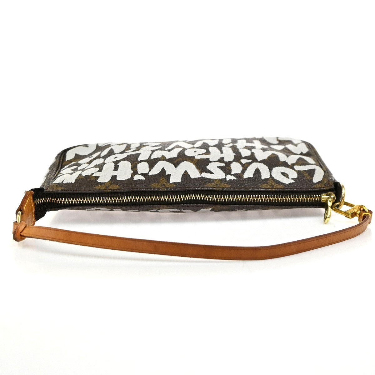 LOUIS VUITTON Pochette Accessoires Hand Bag Monogram Graffiti BN M92192 664RQ038