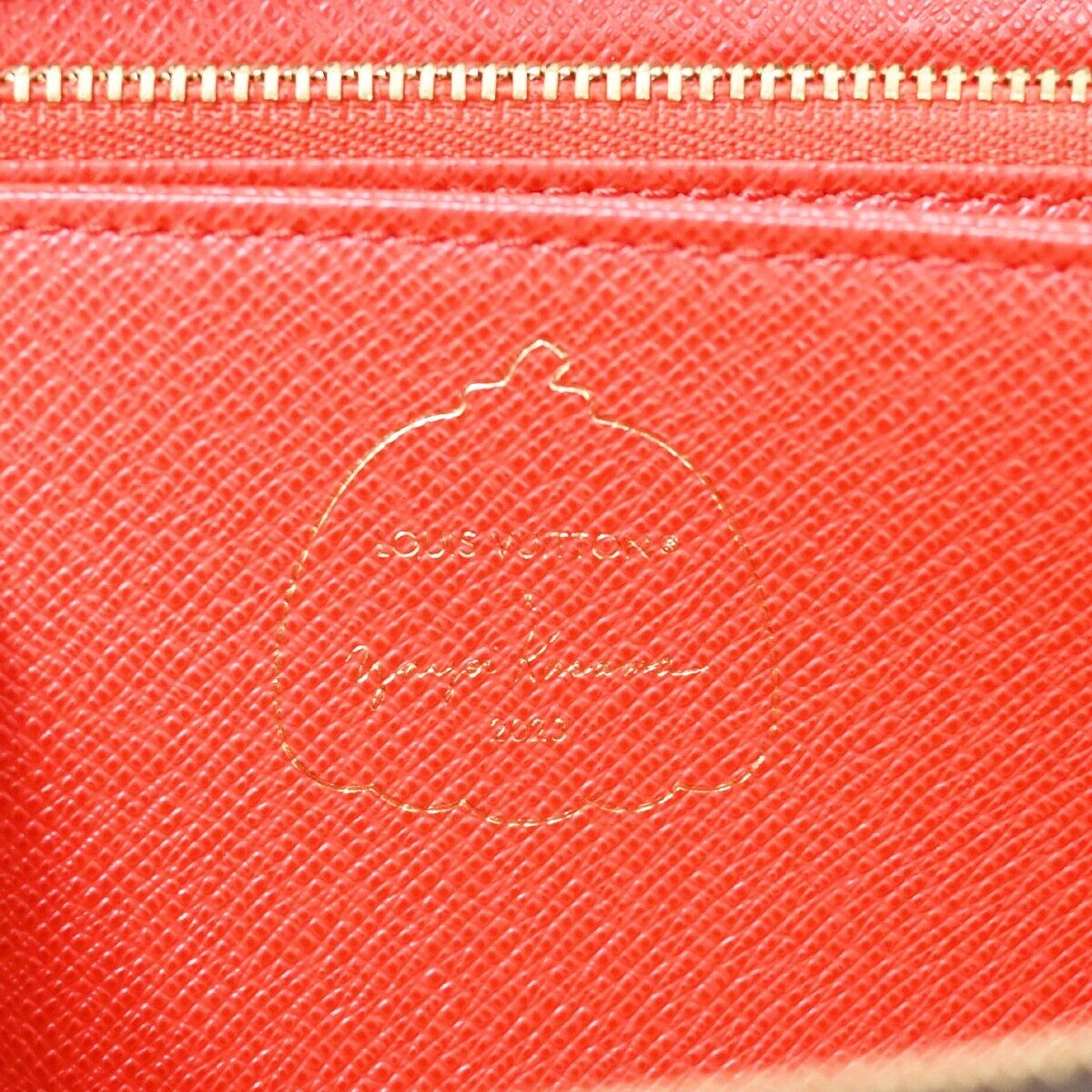 LOUIS VUITTON LV × YK Long Zippy Wallet Monogram 3D Dots Brown M81864 605RH887