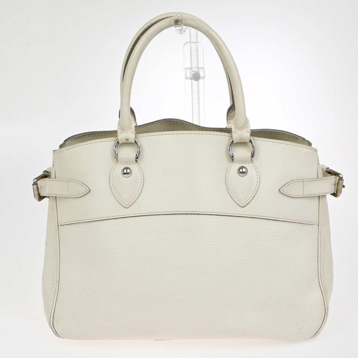 LOUIS VUITTON LV Logo Passy PM Hand Bag Epi Leather Ivoire France Ｍ5926J...