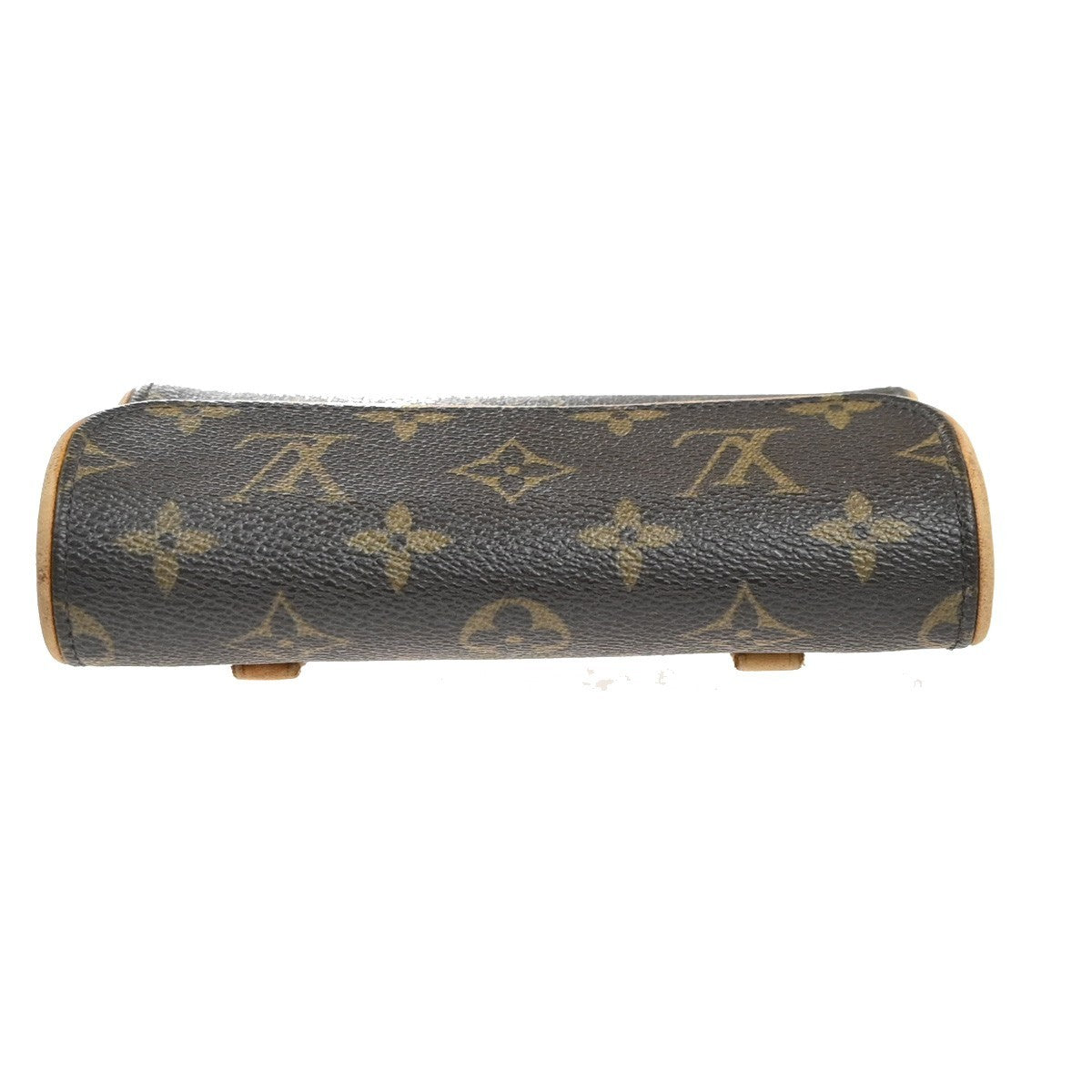 LOUIS VUITTON Pochette Florentine Bum Bag Monogram Leather Brown M51855 65MA526