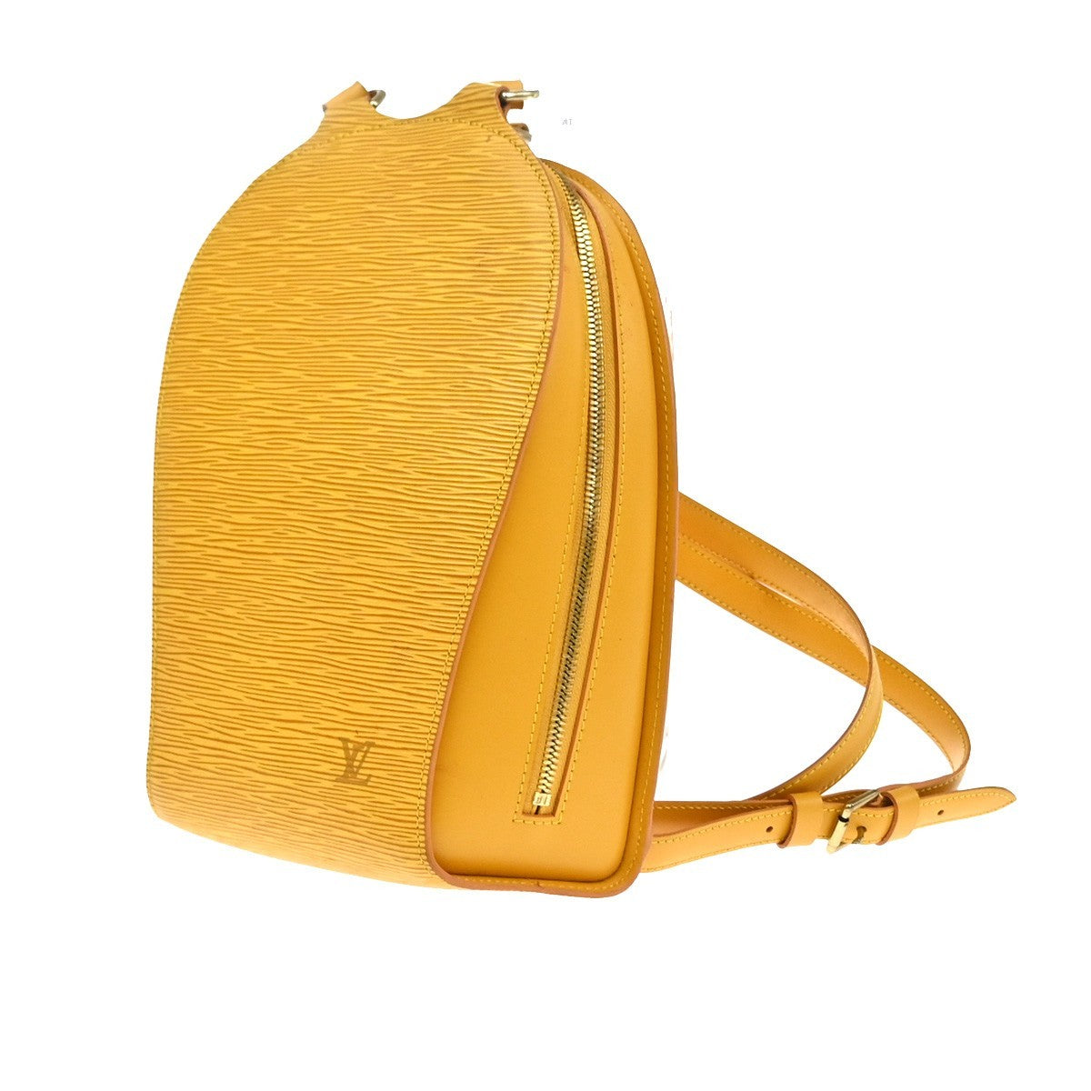 LOUIS VUITTON LV Mabillon Backpack Bag Epi Leather Yellow France M52232 34SA111