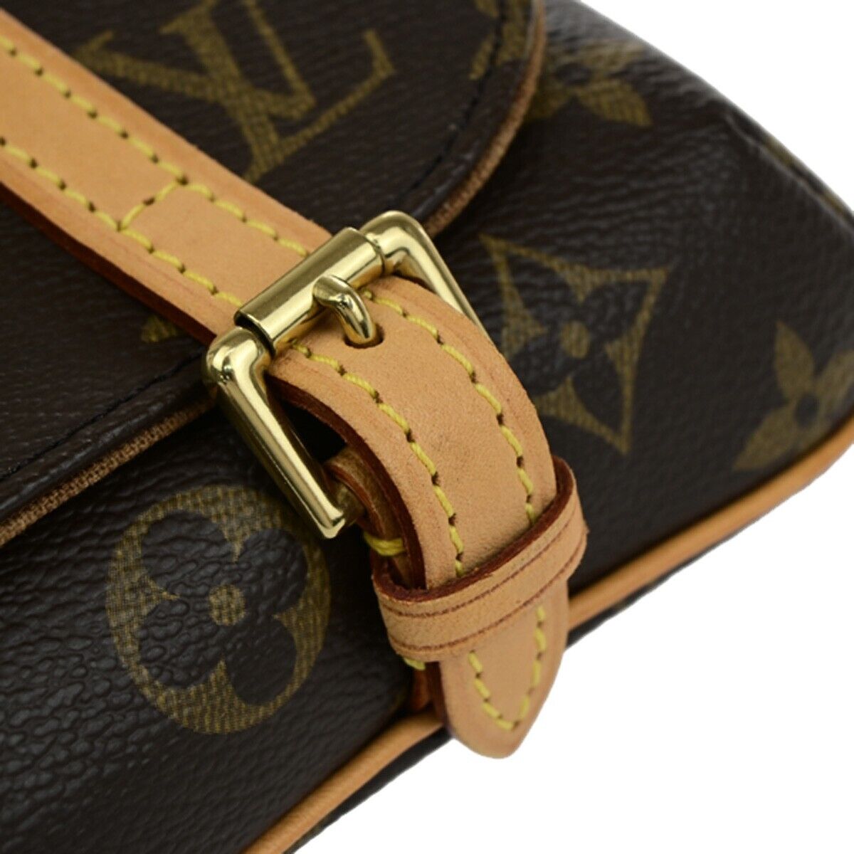LOUIS VUITTON LV Pochette Marrell Bum Bag Monogram Leather Brown M51159 99EC185